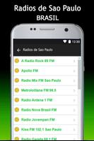 Radios de Sao Paulo اسکرین شاٹ 1