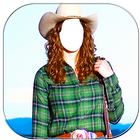 Cowgirl Photo Frame 2018 icon