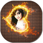 Fire Frames Photo Effects 2018 آئیکن