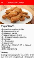 Fried Chicken Recipes 2018 تصوير الشاشة 1