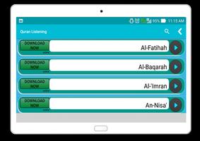 Quran Listening capture d'écran 3