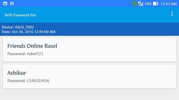 Wifi Password Pro স্ক্রিনশট 1