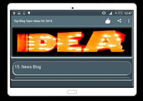 Top Blog Topic Ideas captura de pantalla 3