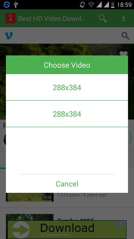 video downloader hd android apk