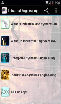 what do industrial engineers do