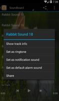 Rabbit Sounds capture d'écran 2