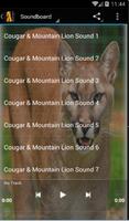 Cougar Sounds and Ringtones پوسٹر