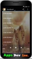 Lion Sound and Ringtones Affiche