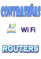 Poster Contraseñas de WiFi Routers