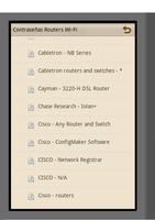 Contraseñas de WiFi Routers captura de pantalla 2