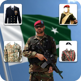 Pak Army Photo Editor : Army Uniform Dp Maker ícone