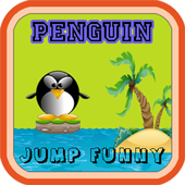 Penguin Jump Funny icon