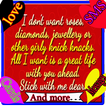 ”Custom Love Messages Cutes SMS