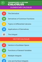 Learn Basic & Vector Calculus تصوير الشاشة 1