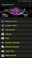 Musica de los 70 स्क्रीनशॉट 1