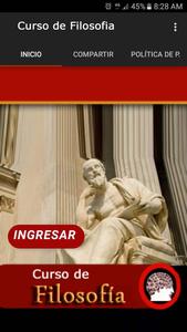 Curso de Filosofia โปสเตอร์