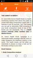 Dr. Carrot Health Kiosk ảnh chụp màn hình 1