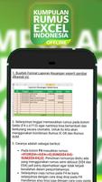 برنامه‌نما Rumus Excel Indonesia Offline عکس از صفحه