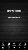 Appyacente restaurante bar Affiche