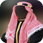 Arab Man Suit Photo Maker icône