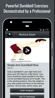 Dumbbell Workout Routine Lite Affiche