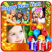 New Year collage maker