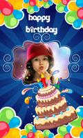 Happy Birthday Photo Frame New poster