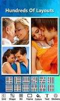 Love Photo Collage Cartaz