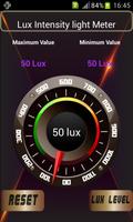 LUX Light Meter (Light Intensity Measure) capture d'écran 1