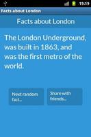 Interesting facts about London-poster