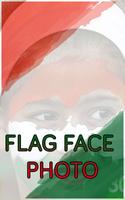 Flag Face Photo - India 2018 Affiche