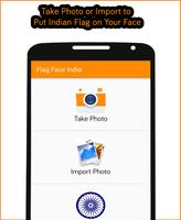 Flag Face Photo - India 2018 syot layar 1