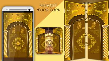 Mosque Door Lock Poster