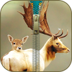 Deer Zipper-Verschluss