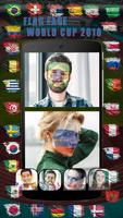 Football World Cup🏆Frames:FIFA Flag Face Editor⚽ Affiche