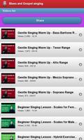 Blues Gospel singing lessons screenshot 1