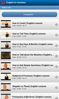 برنامه‌نما English for beginners عکس از صفحه