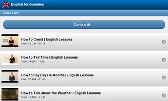 برنامه‌نما English for beginners عکس از صفحه