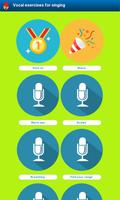 Vocal exercises for singing poster