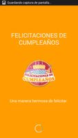 Felicitaciones De Cumpleaños पोस्टर