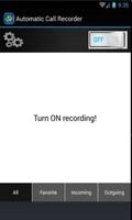 Auto Call Recorder capture d'écran 2