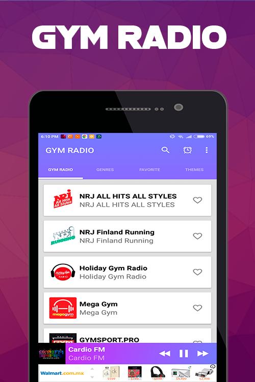Gym Radio Workout Music App APK for Android Download