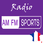 Icona radio AM FM sports live station gratuites francais