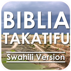 Holy Bible in Swahili Free icône