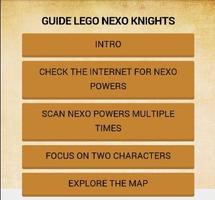 Guide LEGO NEXO KNIGHTS تصوير الشاشة 1