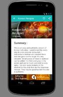 Korean Recipes captura de pantalla 1