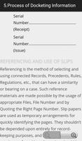 Office Filing Procedure Screenshot 3