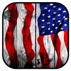 American Flag Wallpaper أيقونة