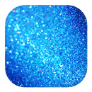 Blue Glitter Wallpaper aplikacja