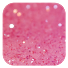 ikon Pink Glitter Wallpaper